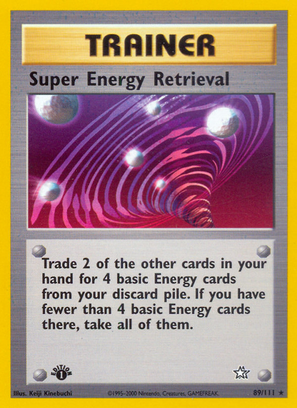 Super Energy Retrieval (89/111) [Neo Genesis 1st Edition] - The Mythic Store | 24h Order Processing