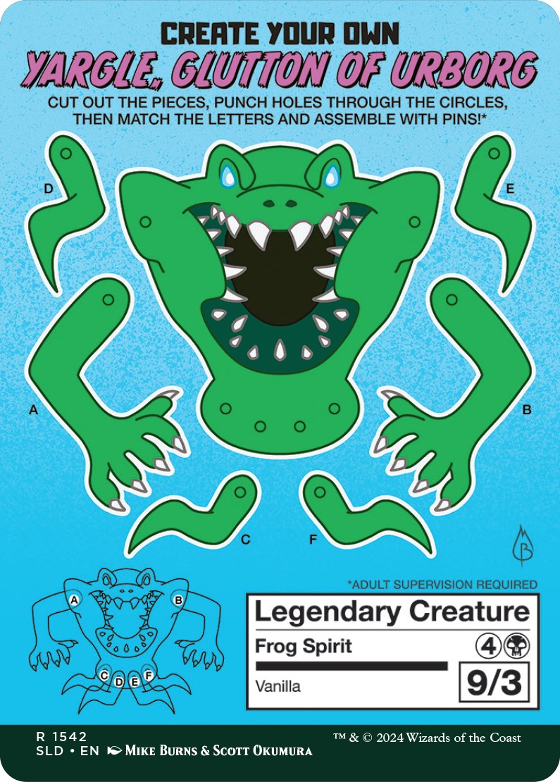 Yargle, Glutton of Urborg [Secret Lair Drop Series] - The Mythic Store | 24h Order Processing