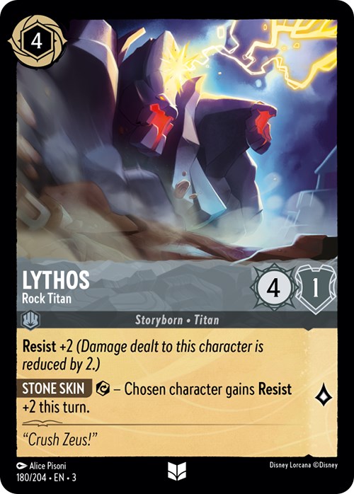 Lythos - Rock Titan (180/204) [Into the Inklands] - The Mythic Store | 24h Order Processing