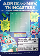 Adrix and Nev, Twincasters (Rainbow Foil) [Secret Lair Drop Series] - The Mythic Store | 24h Order Processing