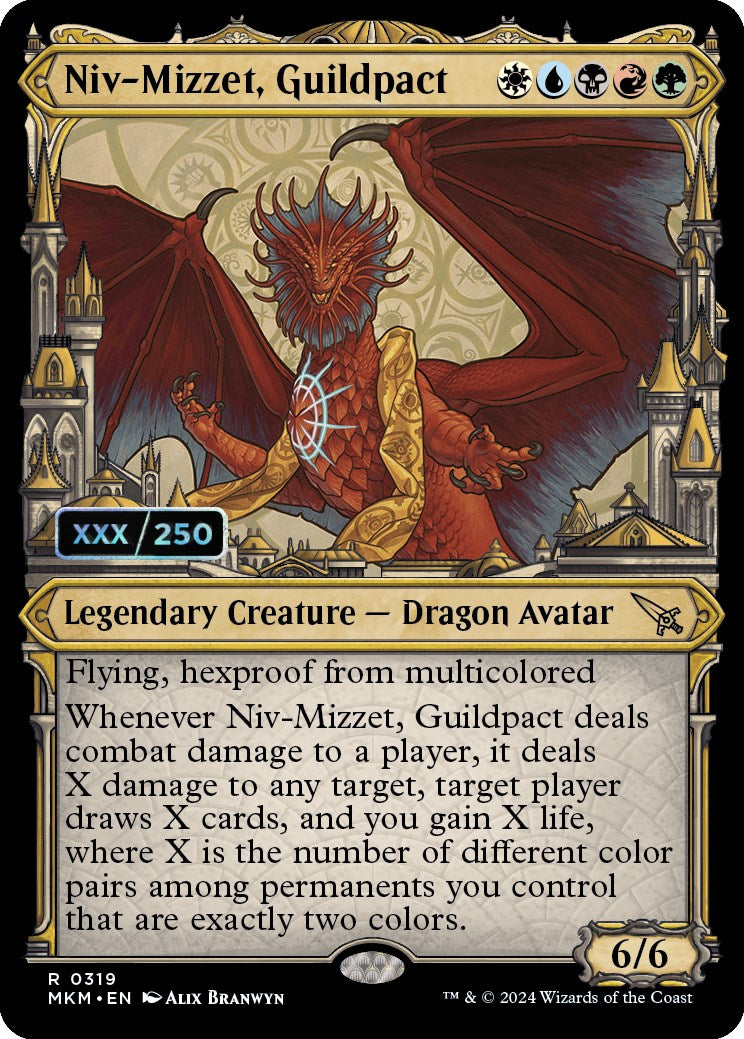 Niv-Mizzet, Guildpact (Serialized) [Murders at Karlov Manor] - The Mythic Store | 24h Order Processing