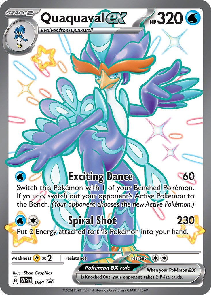 Quaquaval ex (084) (Jumbo Card) [Scarlet & Violet: Black Star Promos] - The Mythic Store | 24h Order Processing