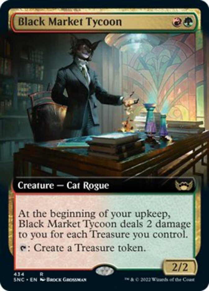 Black Market Tycoon (Extended Art) [Streets of New Capenna] - The Mythic Store | 24h Order Processing