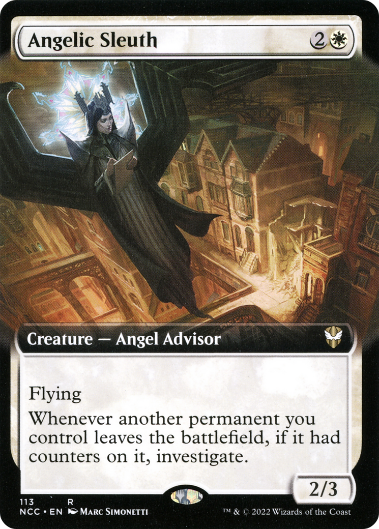 Angelic Sleuth (Extended Art) [Streets of New Capenna Commander] - The Mythic Store | 24h Order Processing