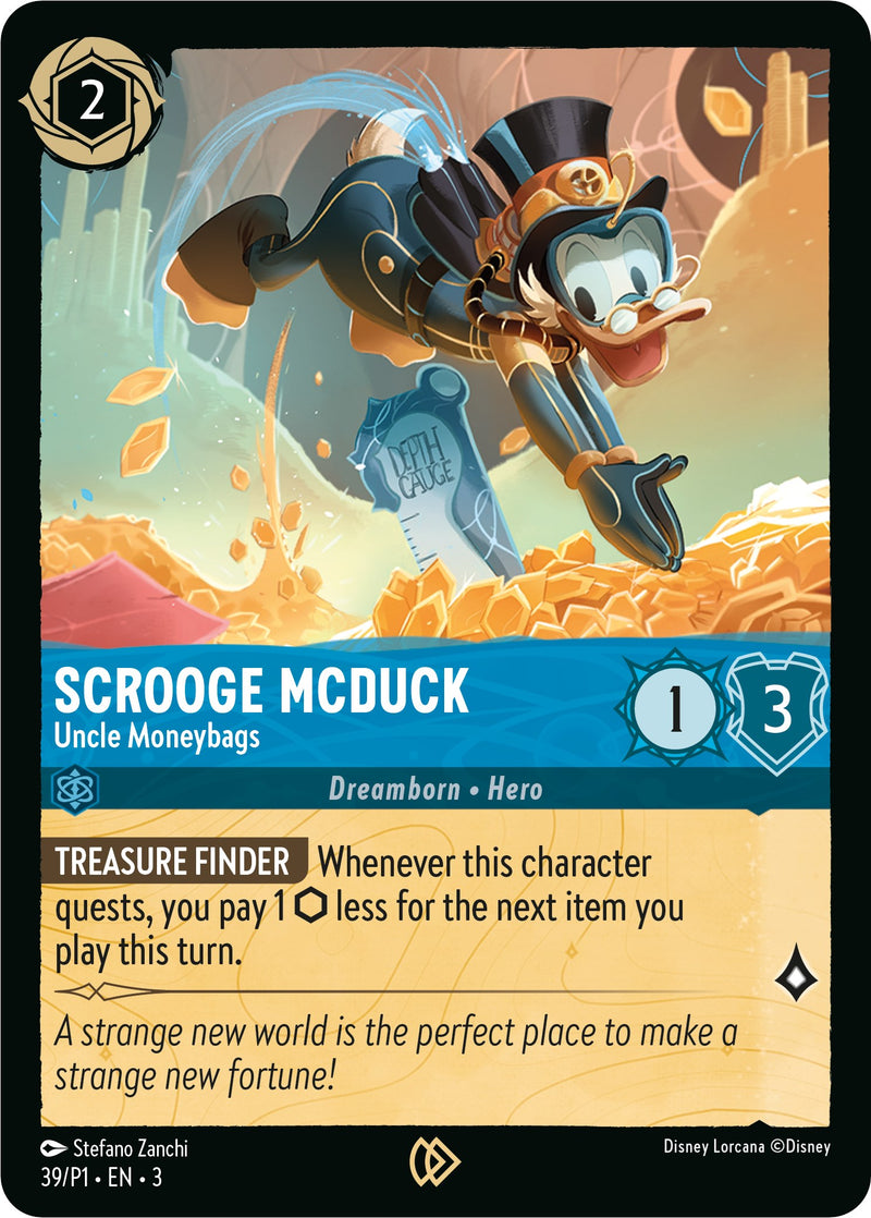 Scrooge McDuck - Uncle Moneybags (39) [Promo Cards] - The Mythic Store | 24h Order Processing