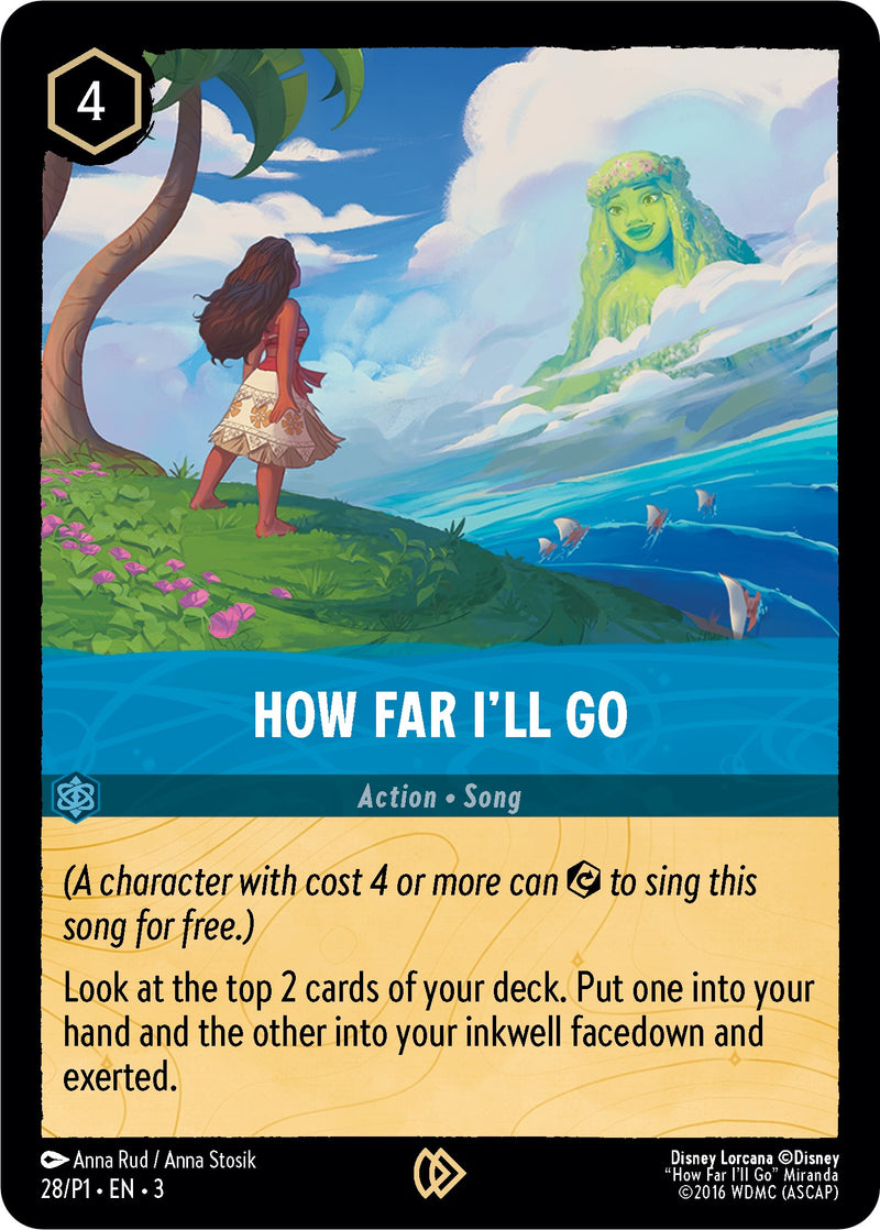 How Far I'll Go (28) [Promo Cards] - The Mythic Store | 24h Order Processing