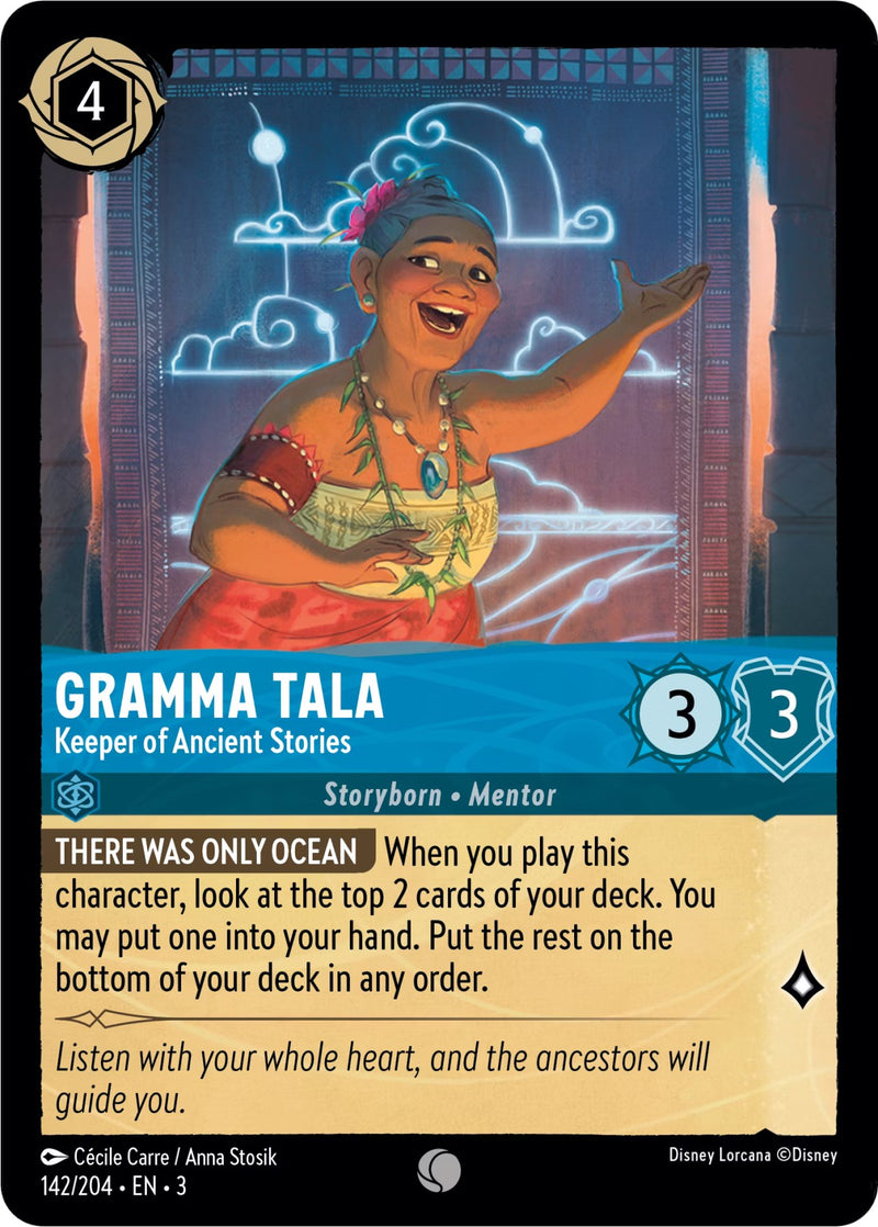 Gramma Tala - Keeper of Ancient Stories (142/204) [Into the Inklands] - The Mythic Store | 24h Order Processing