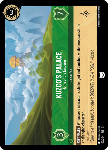 Kuzco's Palace - Home of the Emperor (102/204) [Into the Inklands] - The Mythic Store | 24h Order Processing