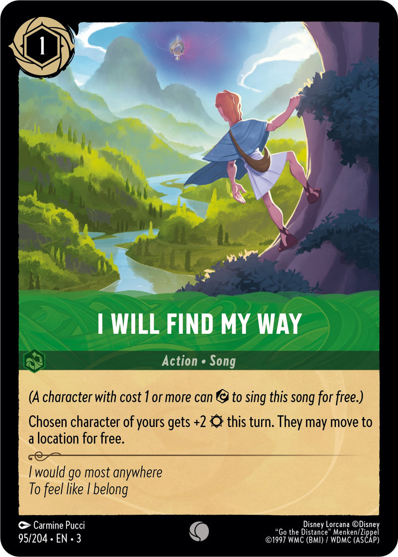 I Will Find My Way (95/204) [Into the Inklands] - The Mythic Store | 24h Order Processing