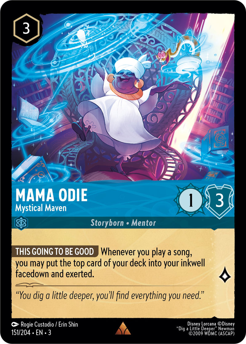 Mama Odie - Mystical Maven (151/204) [Into the Inklands] - The Mythic Store | 24h Order Processing