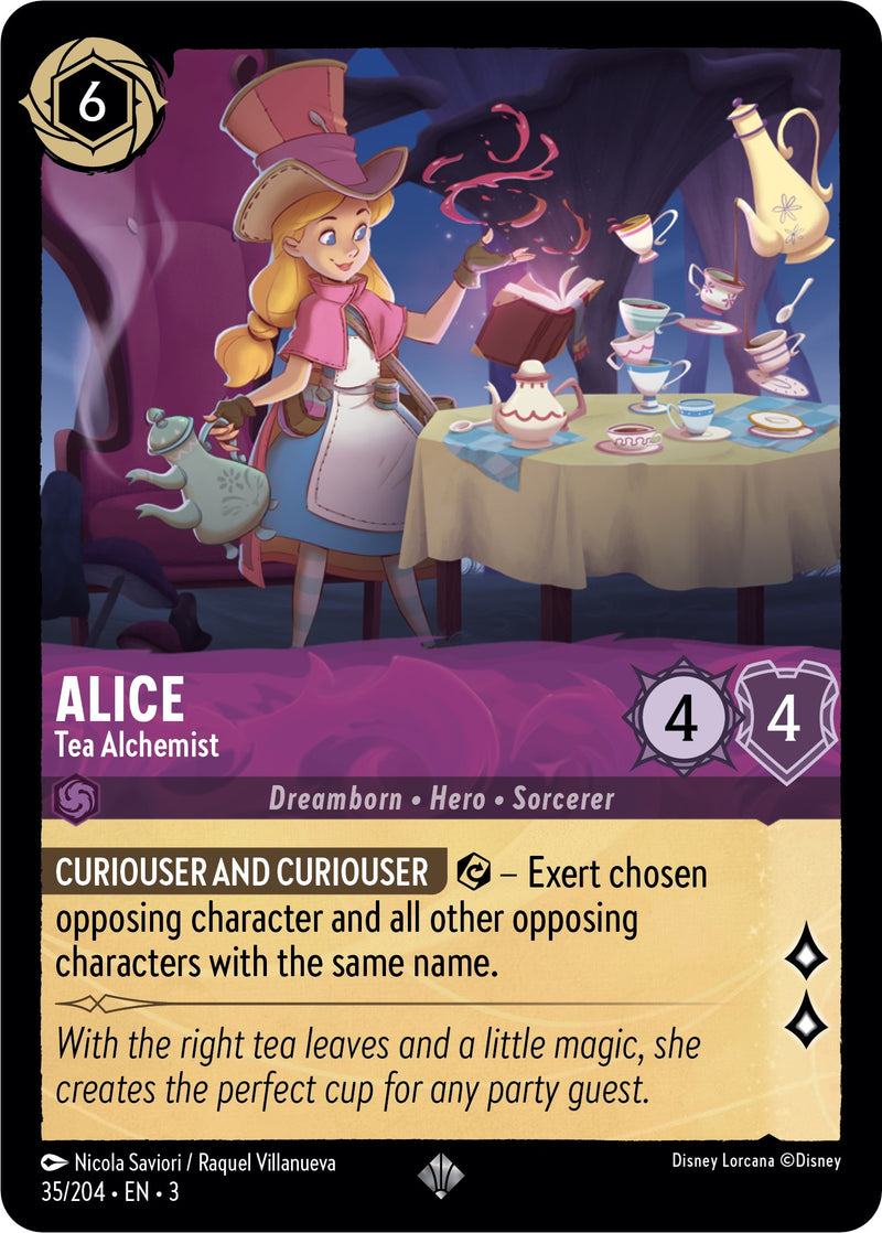 Alice - Tea Alchemist (35/204) [Into the Inklands] - The Mythic Store | 24h Order Processing