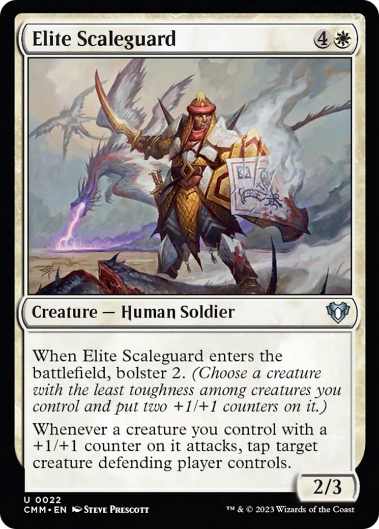 Elite Scaleguard [Commander Masters] - The Mythic Store | 24h Order Processing