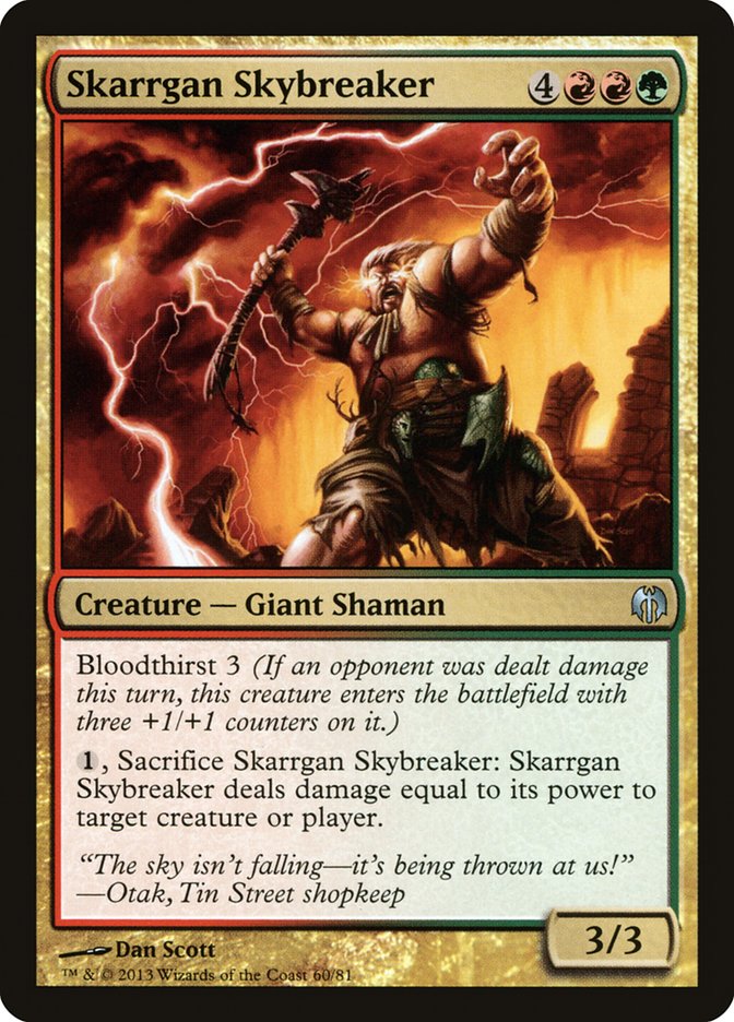 Skarrgan Skybreaker [Duel Decks: Heroes vs. Monsters] - The Mythic Store | 24h Order Processing