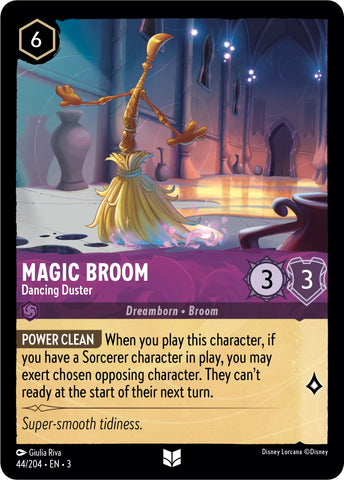 Magic Broom - Dancing Duster (44/204) [Into the Inklands] - The Mythic Store | 24h Order Processing