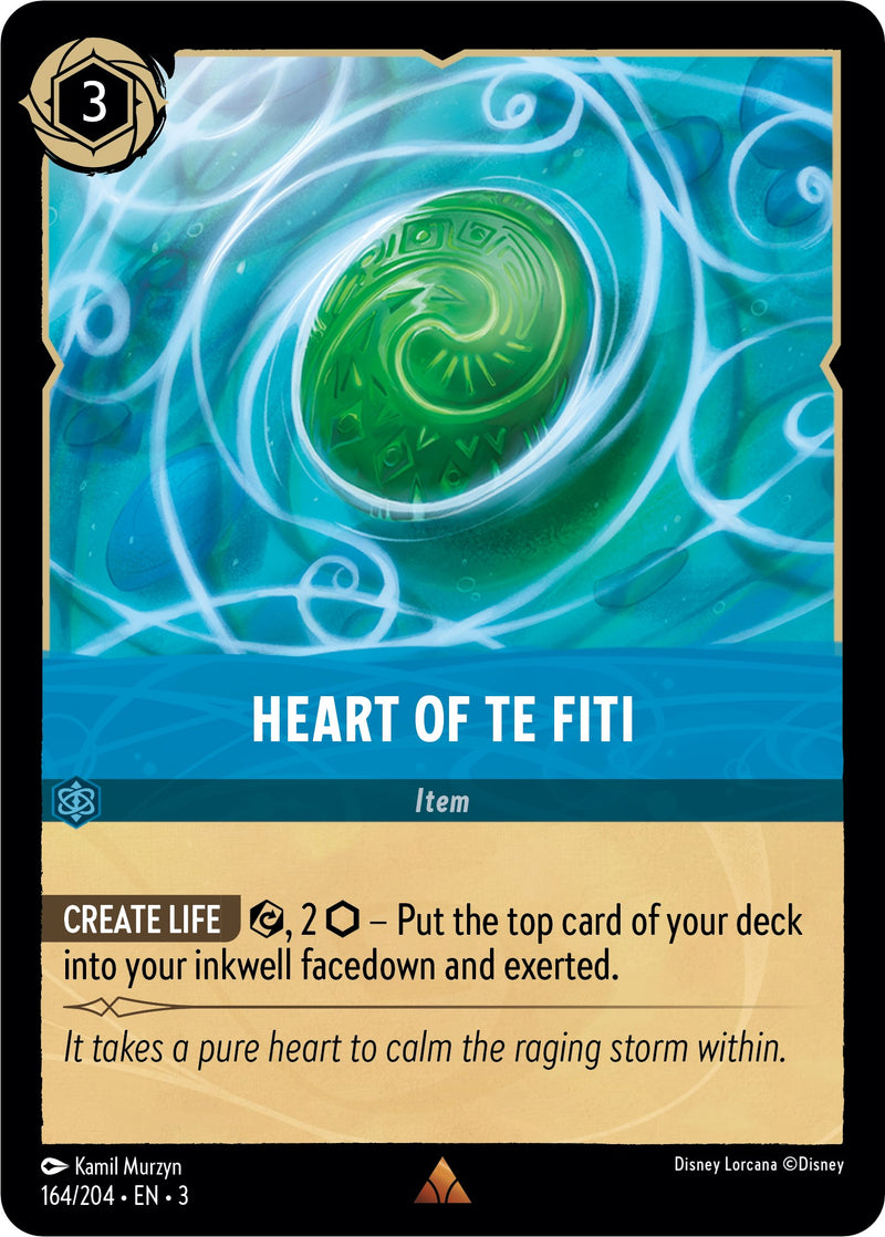 Heart of Te Fiti (164//204) [Into the Inklands] - The Mythic Store | 24h Order Processing