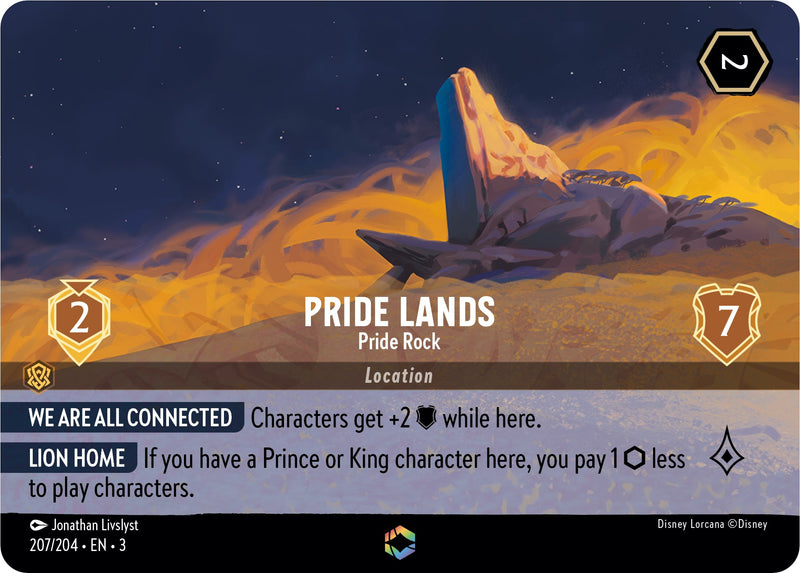 Pride Lands - Pride Rock (Enchanted) (207/204) [Into the Inklands] - The Mythic Store | 24h Order Processing