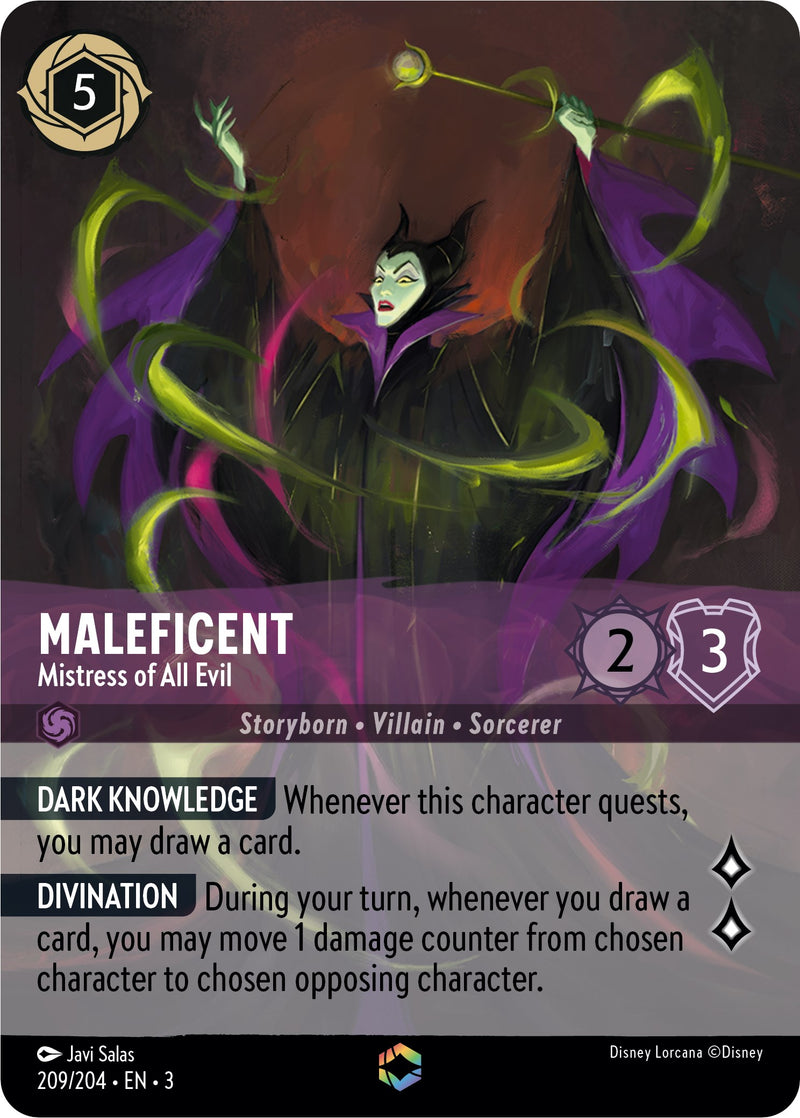 Maleficent - Mistress of All Evil (Enchanted) (209/204) [Into the Inklands] - The Mythic Store | 24h Order Processing