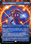 Force of Negation (Borderless Alternate Art) [Double Masters 2022] - The Mythic Store | 24h Order Processing