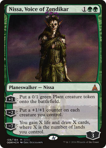 Nissa, Voice of Zendikar [San Diego Comic-Con 2016] - The Mythic Store | 24h Order Processing