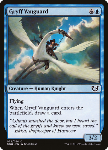 Gryff Vanguard [Duel Decks: Blessed vs. Cursed] - The Mythic Store | 24h Order Processing
