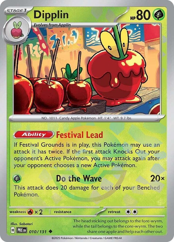 Dipplin (010/131) (Poke Ball Pattern) [Scarlet & Violet: Prismatic Evolutions] - The Mythic Store | 24h Order Processing