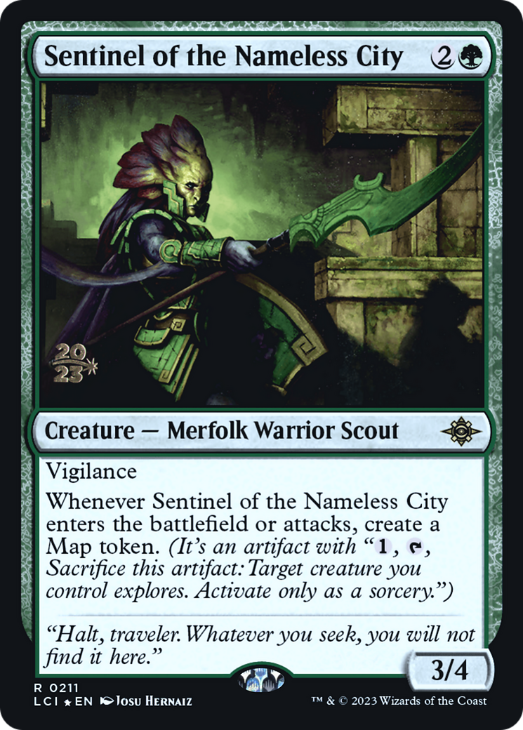 Sentinel of the Nameless City [The Lost Caverns of Ixalan Prerelease Cards] - The Mythic Store | 24h Order Processing