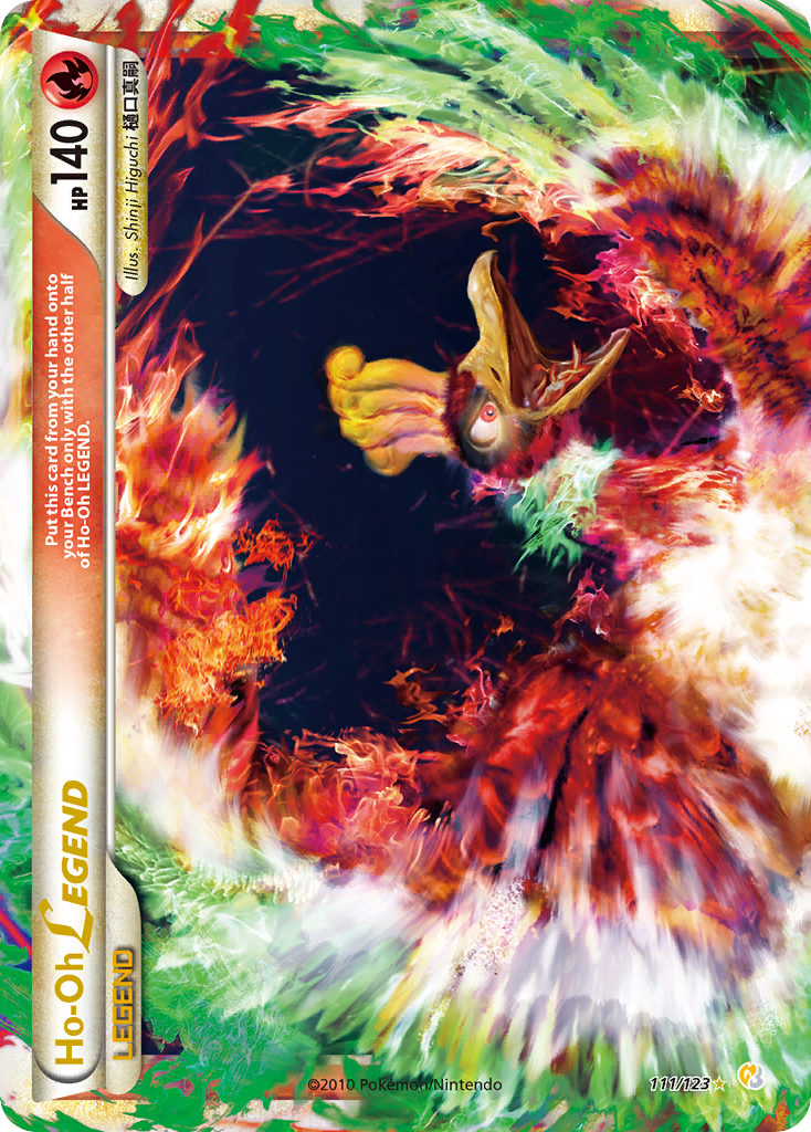 Ho-Oh LEGEND (111/123) [HeartGold & SoulSilver: Base Set] - The Mythic Store | 24h Order Processing