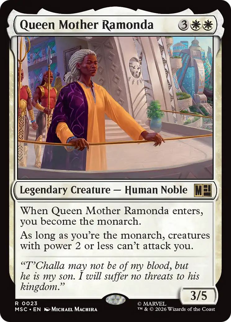 Queen Mother Ramonda (Surge Foil) [Marvel Super Heroes Commander] - The Mythic Store | 24h Order Processing
