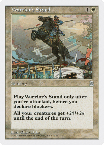 Warrior's Stand [Portal Three Kingdoms] - The Mythic Store | 24h Order Processing