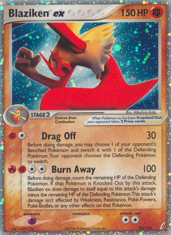 Blaziken ex (90/100) [EX: Crystal Guardians] - The Mythic Store | 24h Order Processing