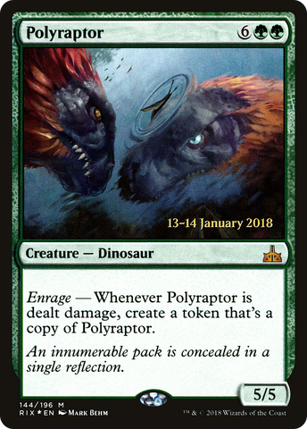 Polyraptor [Rivals of Ixalan Prerelease Promos] - The Mythic Store | 24h Order Processing