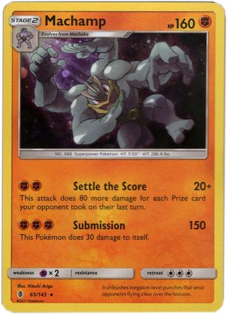 Machamp (65/145) (Cosmos Holo) [Sun & Moon: Guardians Rising] - The Mythic Store | 24h Order Processing