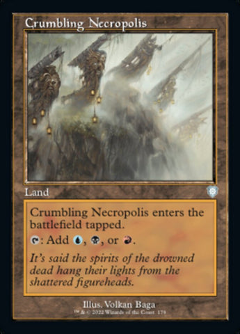 Crumbling Necropolis (Retro) [The Brothers' War Commander] - The Mythic Store | 24h Order Processing