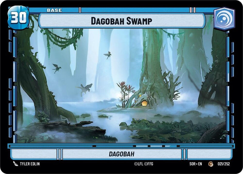 Dagobah Swamp (021/252) [Spark of Rebellion] - The Mythic Store | 24h Order Processing