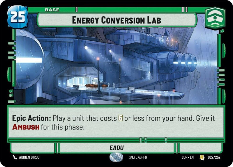 Energy Conversion Lab (022/252) [Spark of Rebellion] - The Mythic Store | 24h Order Processing