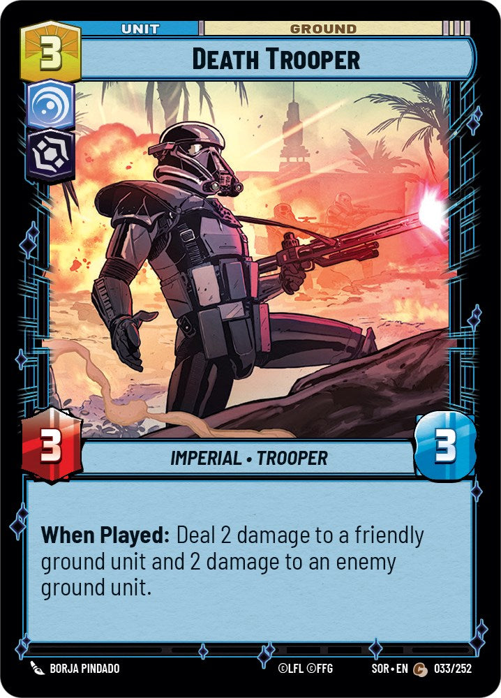 Death Trooper (033/252) [Spark of Rebellion] - The Mythic Store | 24h Order Processing