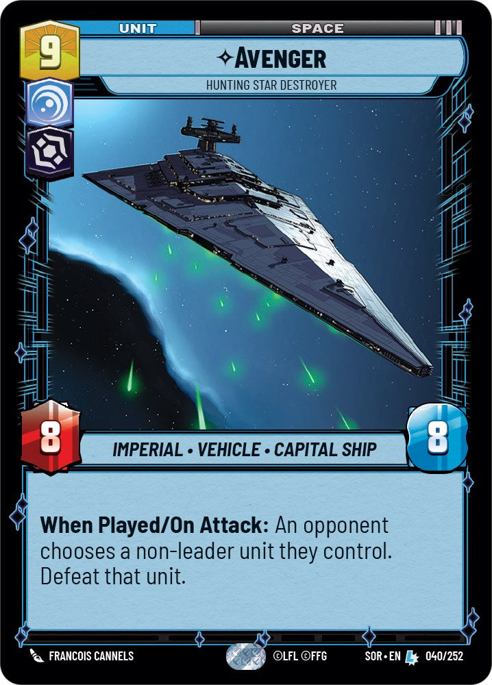 Avenger - Hunting Star Destroyer (040/252) [Spark of Rebellion] - The Mythic Store | 24h Order Processing