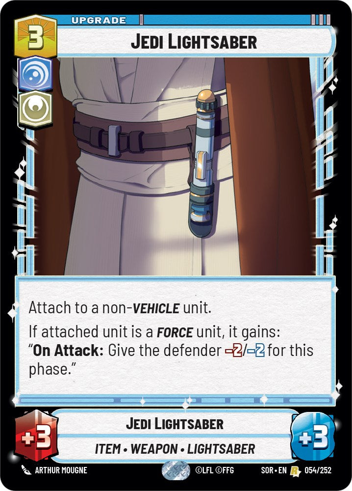 Jedi Lightsaber (054/252) [Spark of Rebellion] - The Mythic Store | 24h Order Processing