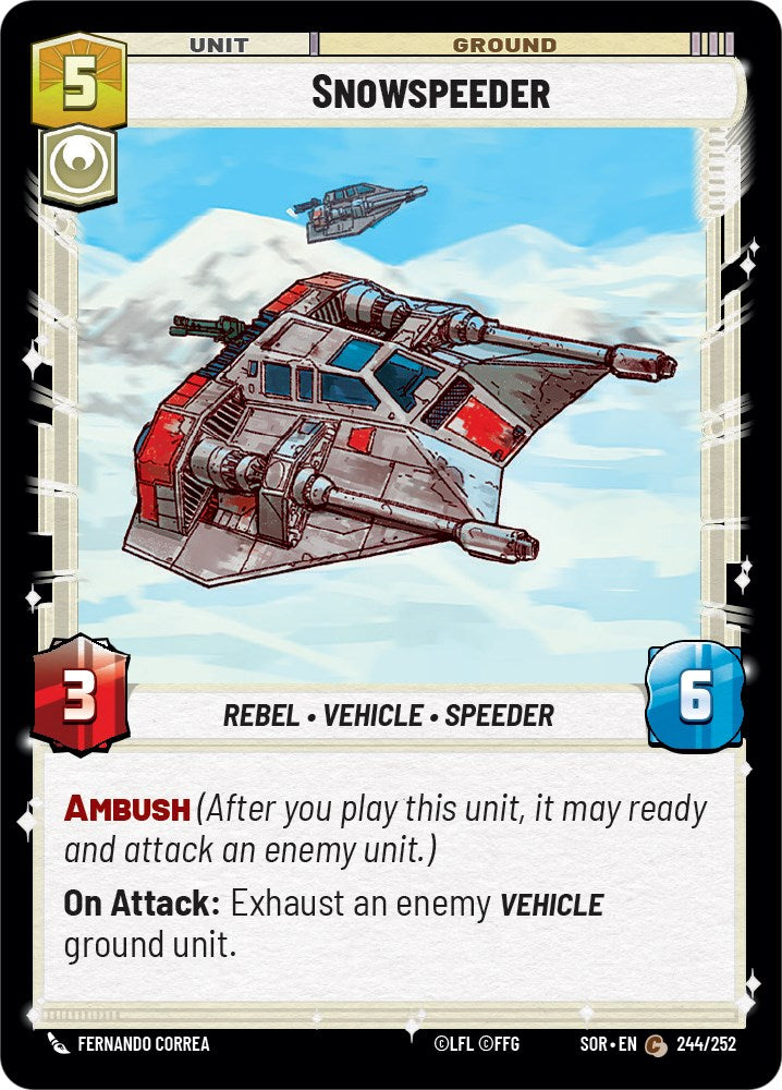 Snowspeeder (244/252) [Spark of Rebellion] - The Mythic Store | 24h Order Processing