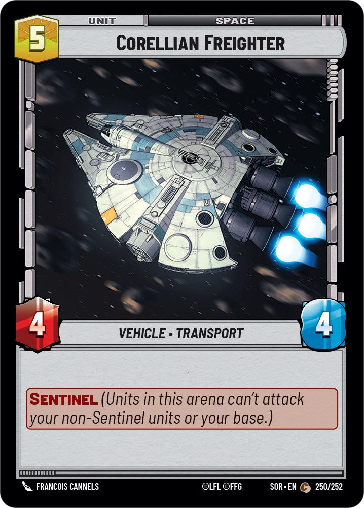 Corellian Freighter (250/252) [Spark of Rebellion] - The Mythic Store | 24h Order Processing