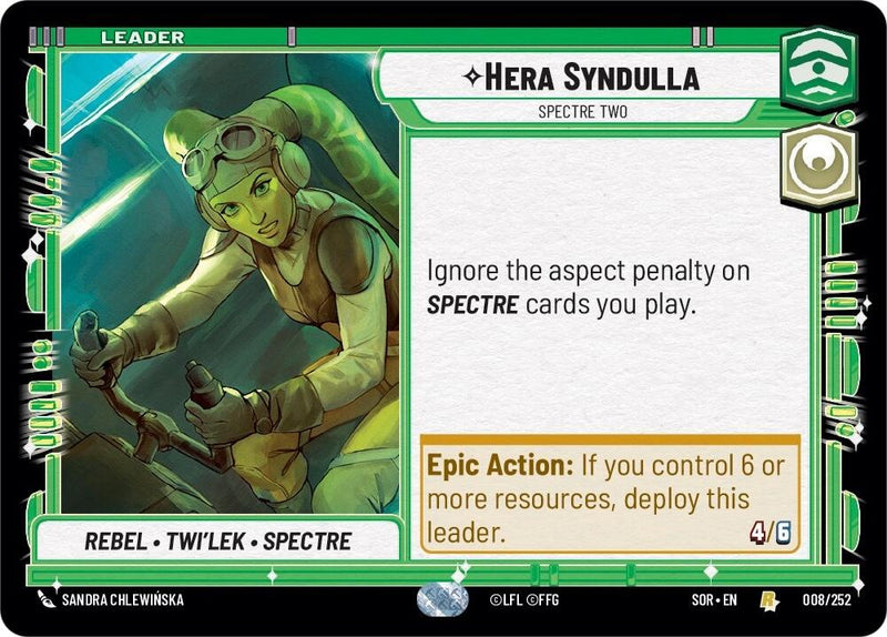 Hera Syndulla - Spectre Two (008/252) [Spark of Rebellion] - The Mythic Store | 24h Order Processing