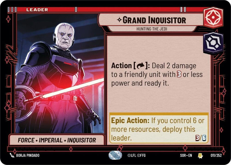 Grand Inquisitor - Hunting the Jedi (011/252) [Spark of Rebellion] - The Mythic Store | 24h Order Processing