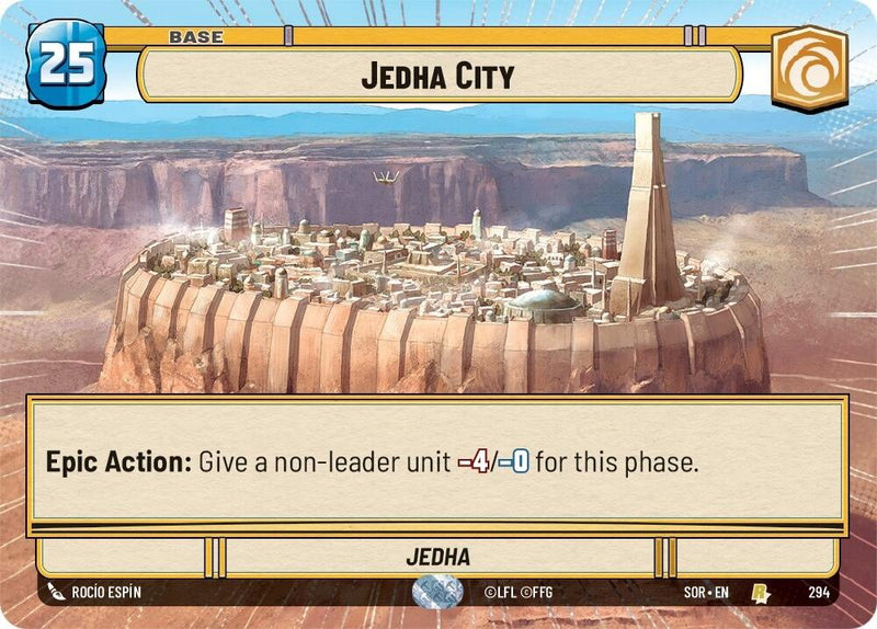 Jedha City (Hyperspace) (294) [Spark of Rebellion] - The Mythic Store | 24h Order Processing