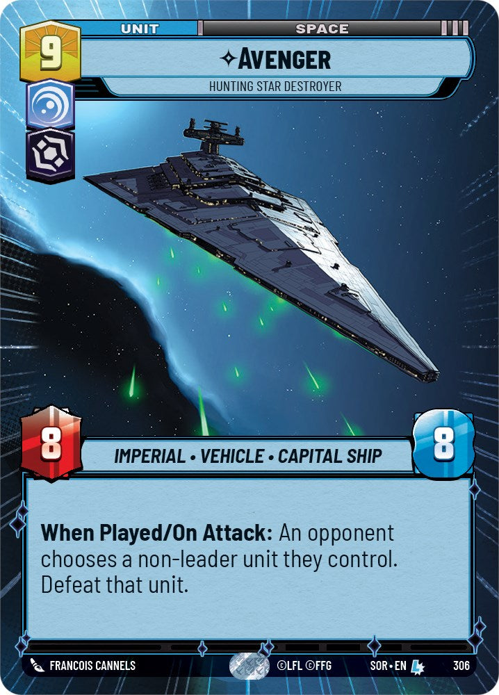 Avenger - Hunting Star Destroyer (Hyperspace) (306) [Spark of Rebellion] - The Mythic Store | 24h Order Processing