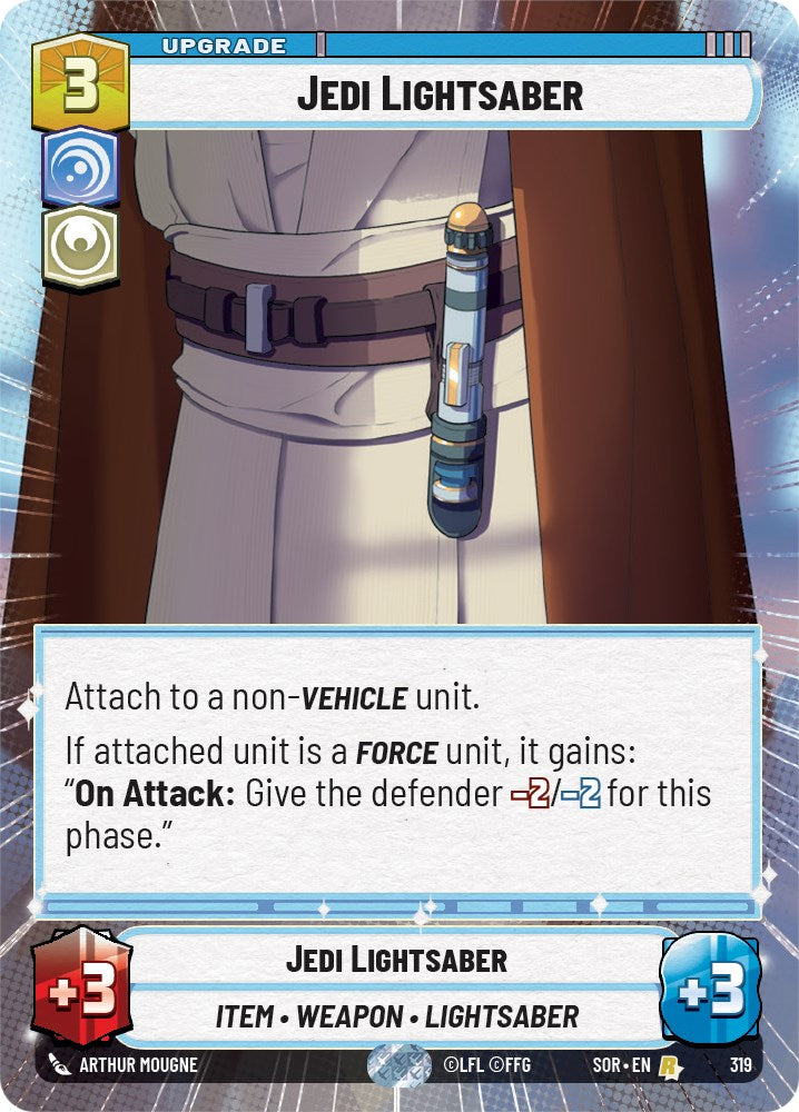 Jedi Lightsaber (Hyperspace) (319) [Spark of Rebellion] - The Mythic Store | 24h Order Processing