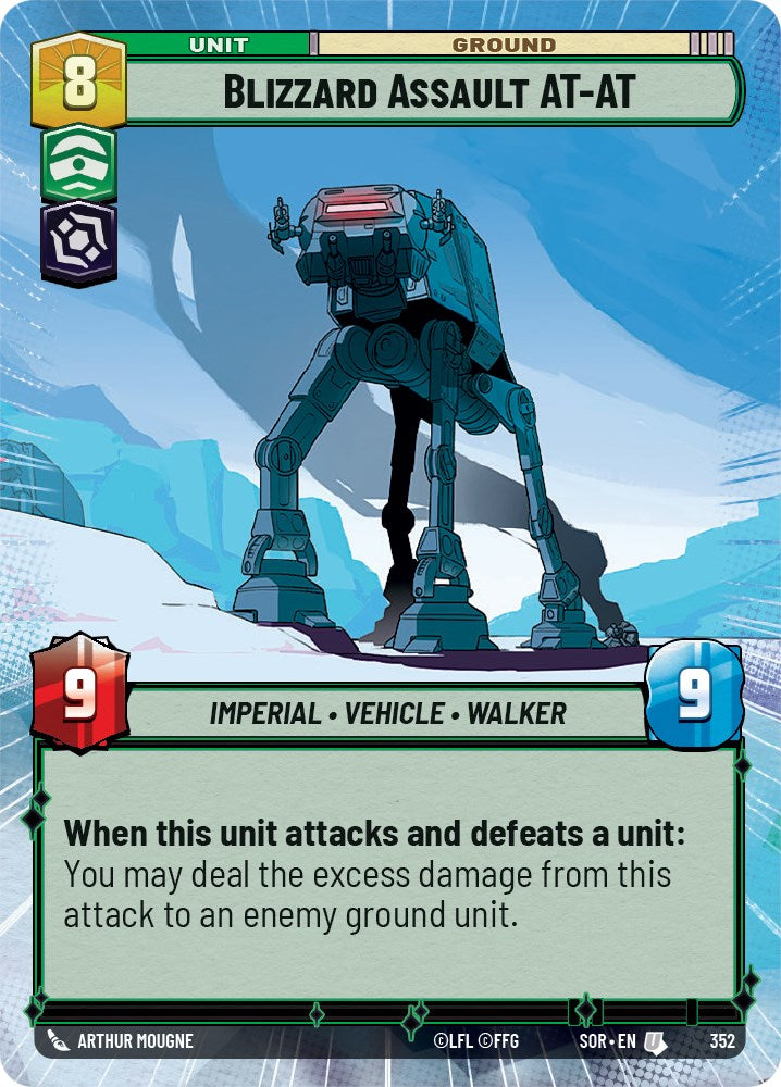 Blizzard Assault AT-AT (Hyperspace) (352) [Spark of Rebellion] - The Mythic Store | 24h Order Processing