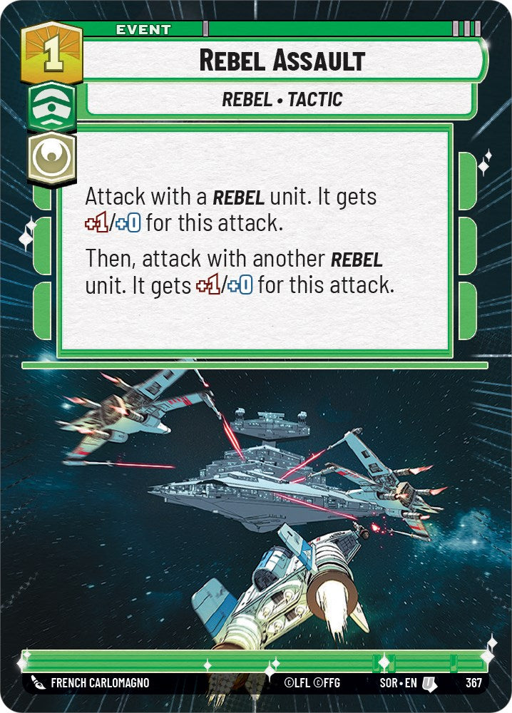 Rebel Assault (Hyperspace) (367) [Spark of Rebellion] - The Mythic Store | 24h Order Processing