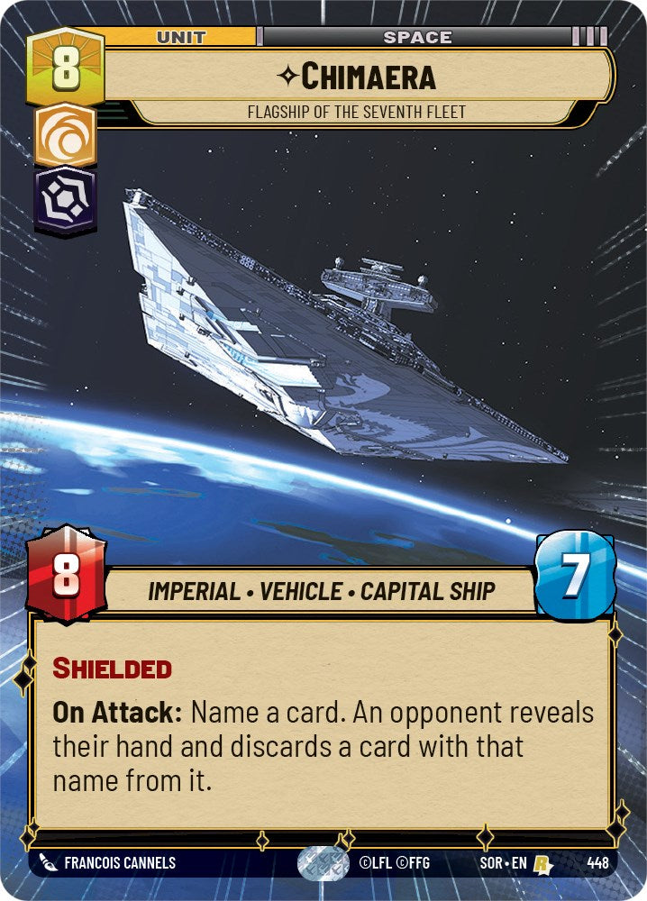 Chimaera - Flagship of the Seventh Fleet (Hyperspace) (448) [Spark of Rebellion] - The Mythic Store | 24h Order Processing