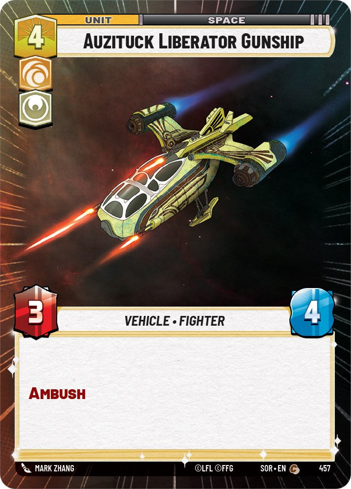 Auzituck Liberator Gunship (Hyperspace) (457) [Spark of Rebellion] - The Mythic Store | 24h Order Processing