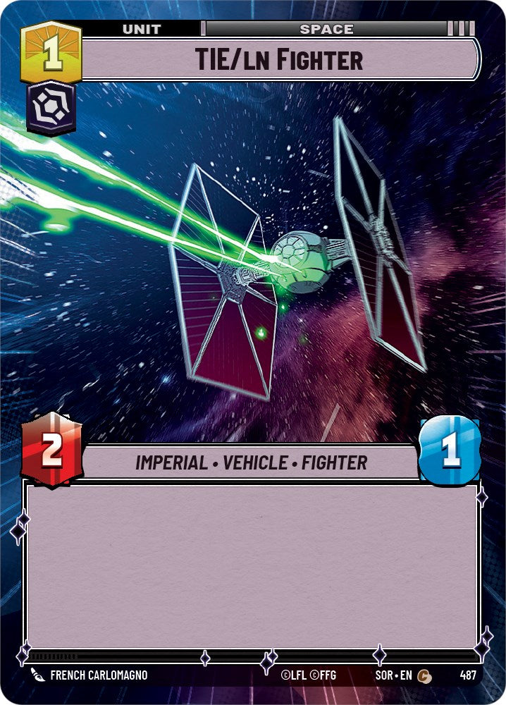 TIE/ln Fighter (Hyperspace) (487) [Spark of Rebellion] - The Mythic Store | 24h Order Processing